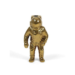 Seletti Cosmic Diner Starman Vase Gold Seletti Cosmic Diner Starman Vase Gold