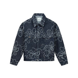 Arte Flower Stitch Denim Jacket Arte Flower Stitch Denim Jacket