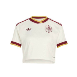 Adidas Spain 26 Away Cropped Jersey W Adidas Spain 26 Away Cropped Jersey W