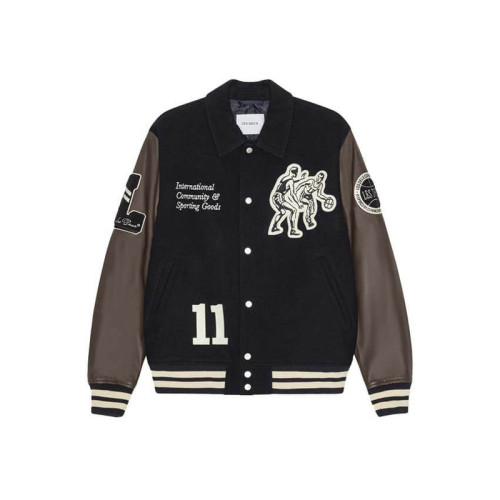 Les Deux Basket Varsity Wool Jacket