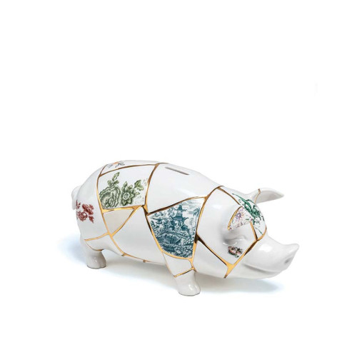 Seletti Kintsugi Piggy Bank