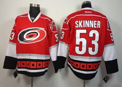 Carolina Hurricanes #53 Jeff Skinner Red Third Jersey
