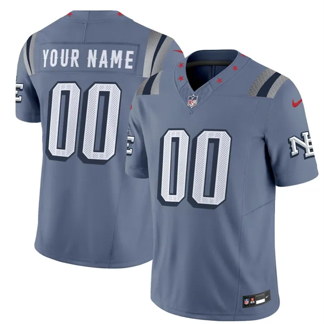 Men's New England Patriots Active Player Custom 2025 F.U.S.E. “Rivalries” Vapor Limited Football Stitched Jersey