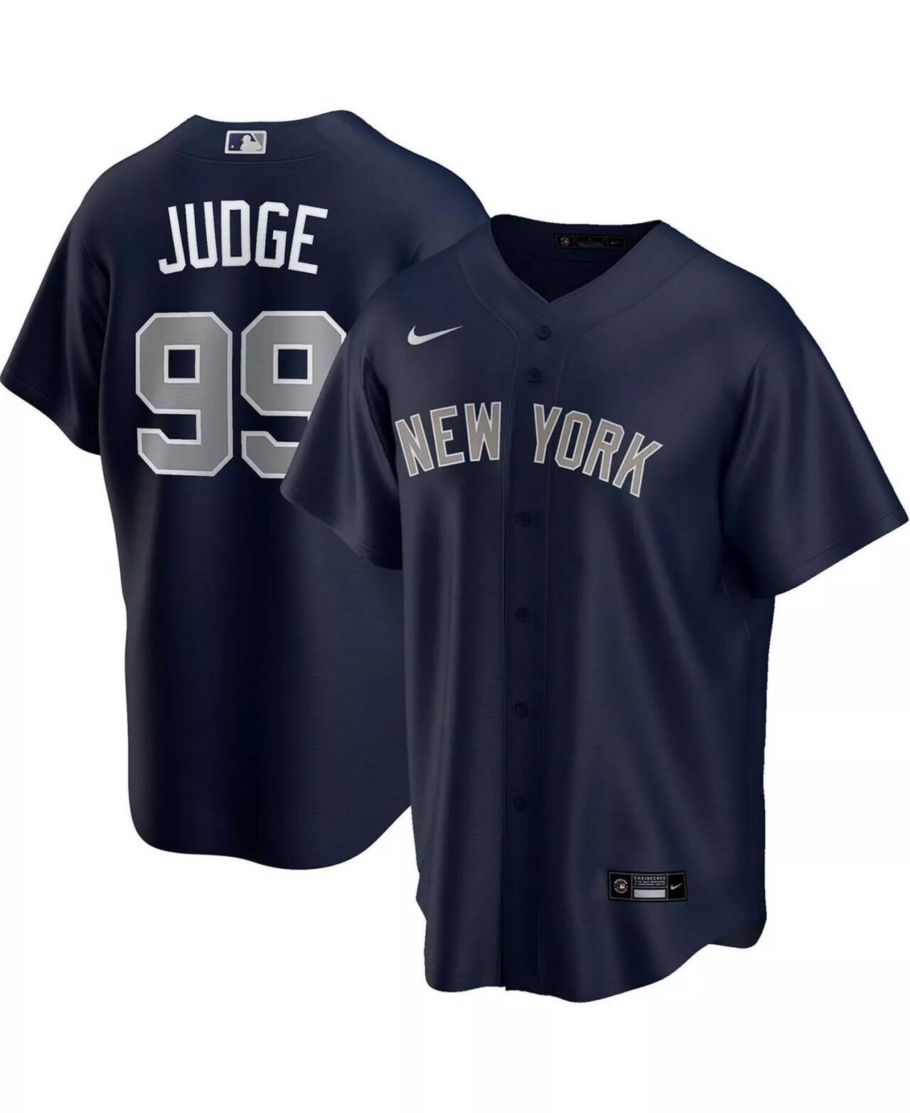 Men's New York Yankees #99 Aaron Judge Navy Stitched Baseball Jersey