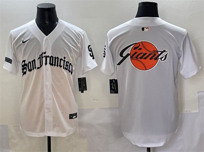 Men's San Francisco Team Big Logo White 'Gothic Fog Edition' Vapor Premier Limited Stitched Jersey