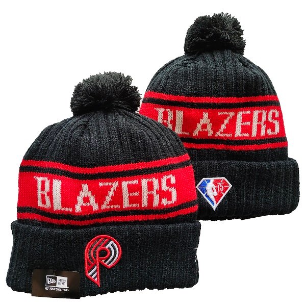 Portland Trail Blazers Knit Hats 007