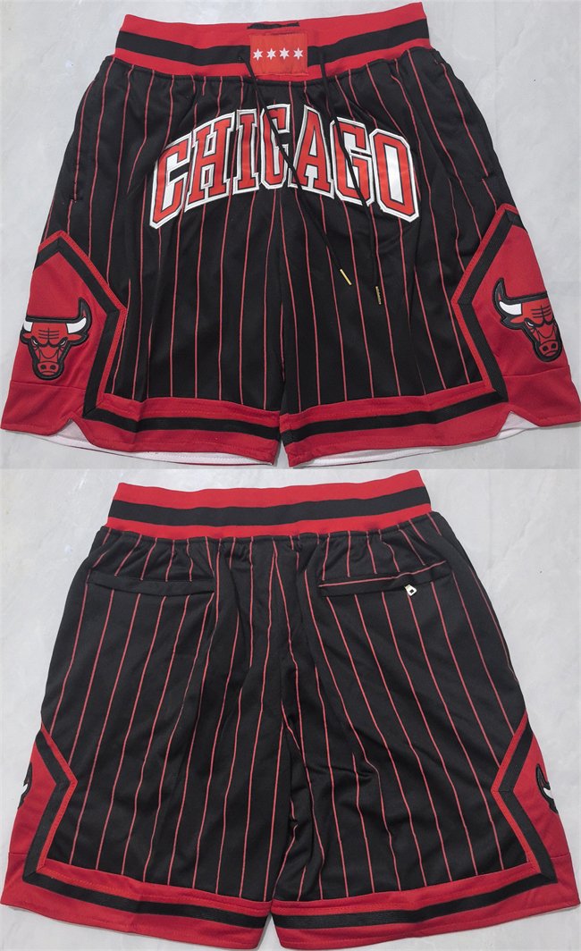 Men's Chicago Bulls Black 2026 Shorts 004 (Run Small)