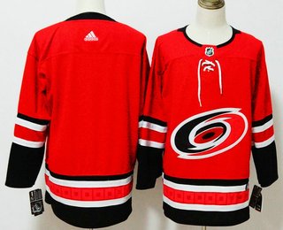 Men's Carolina Hurricanes Blank Red 2017-2018 Hockey Stitched NHL Jersey
