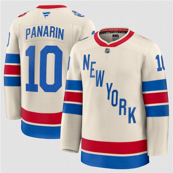 Men's New York Rangers #10 Artemi Panarin Cream 2026 Winter Classic Stitched Hockey Jersey Men's New York Rangers #10 Artemi Panarin Cream 2026 Winter Classic Stitched Hockey Jersey