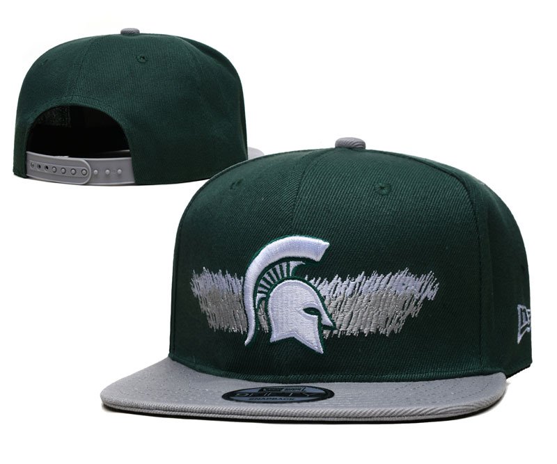 Michigan State Spartans Stitched Snapback Hats 001
