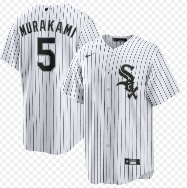 Men's Chicago White Sox #5 Munetaka Murakami Nike White Home Replica Jersey