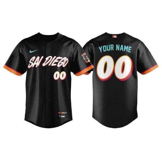 Custom San Diego Padres 2026 City Connect Stadium Baseball Stitched Jersey